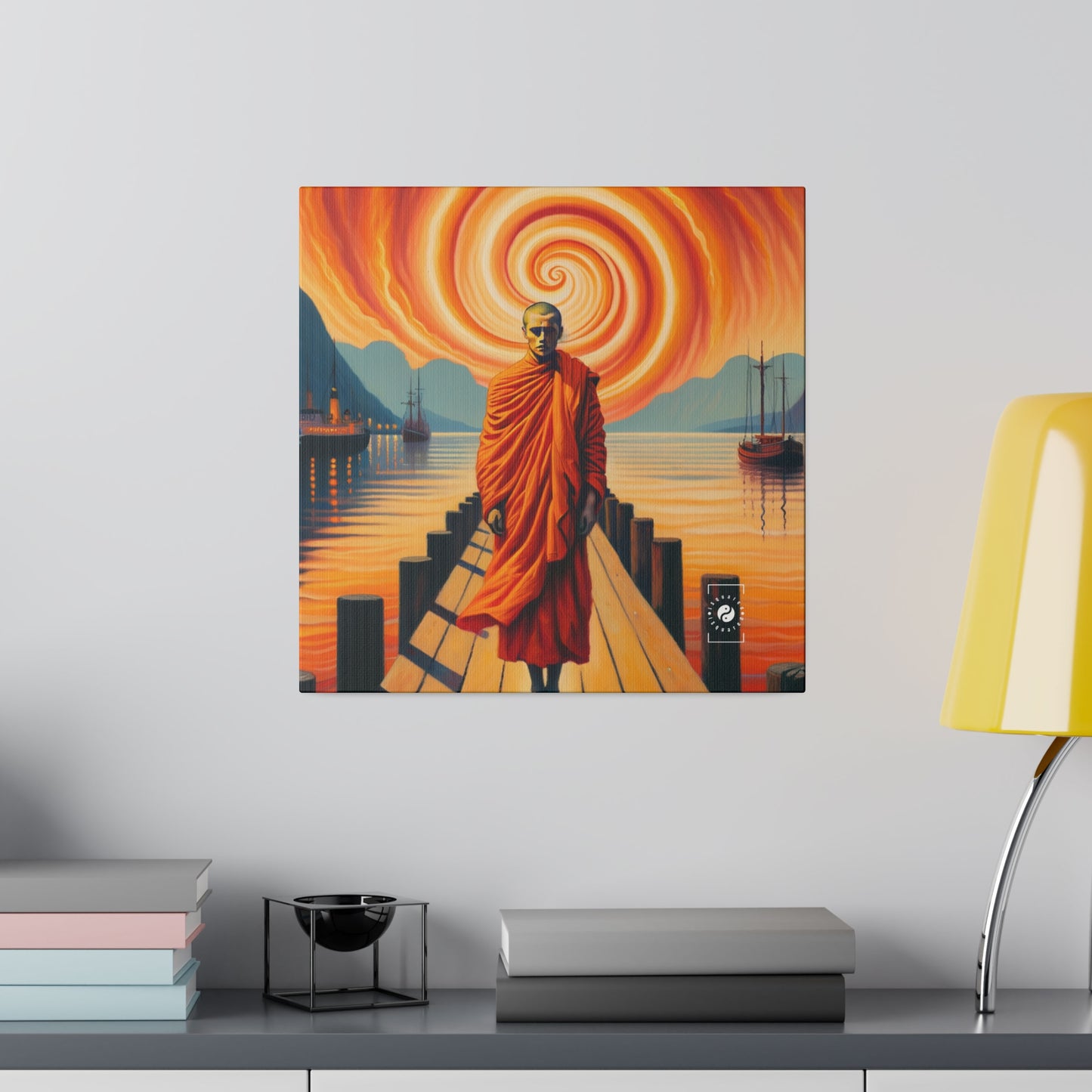 Serenity's Echo - Art Print Canvas