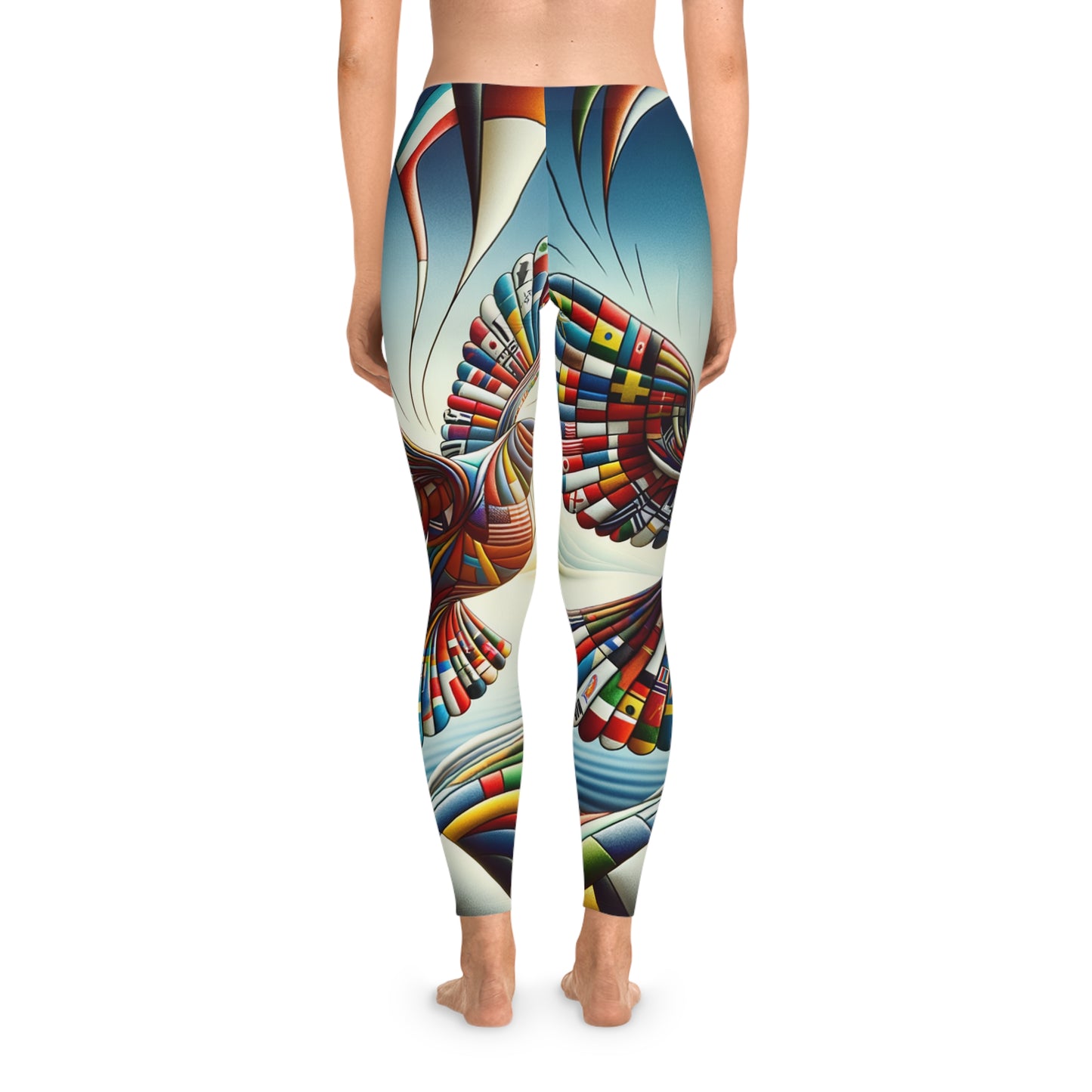 "Global Tapestry of Tranquility" - Unisex Tights