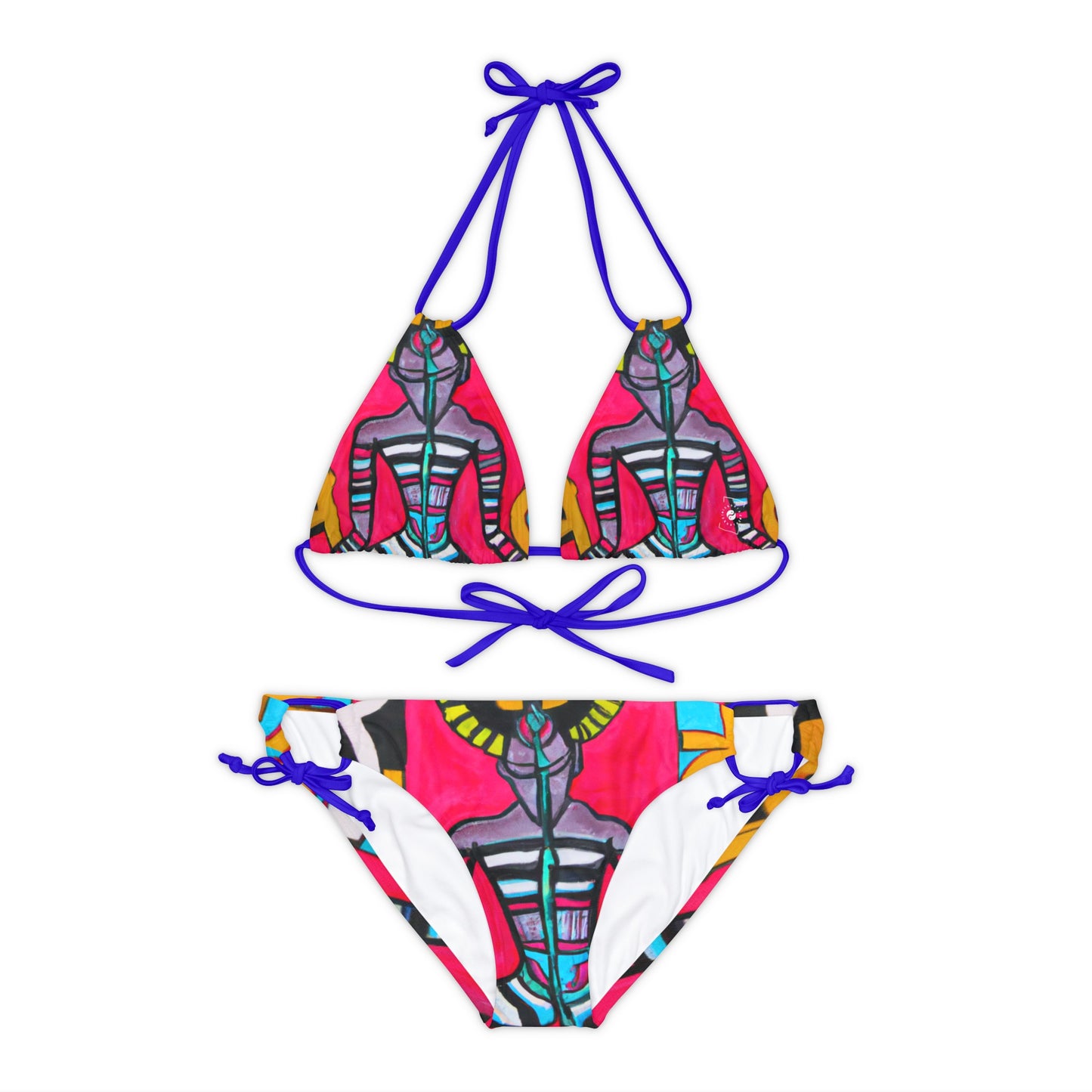 Euphoric Harmony - Lace-up Bikini Set