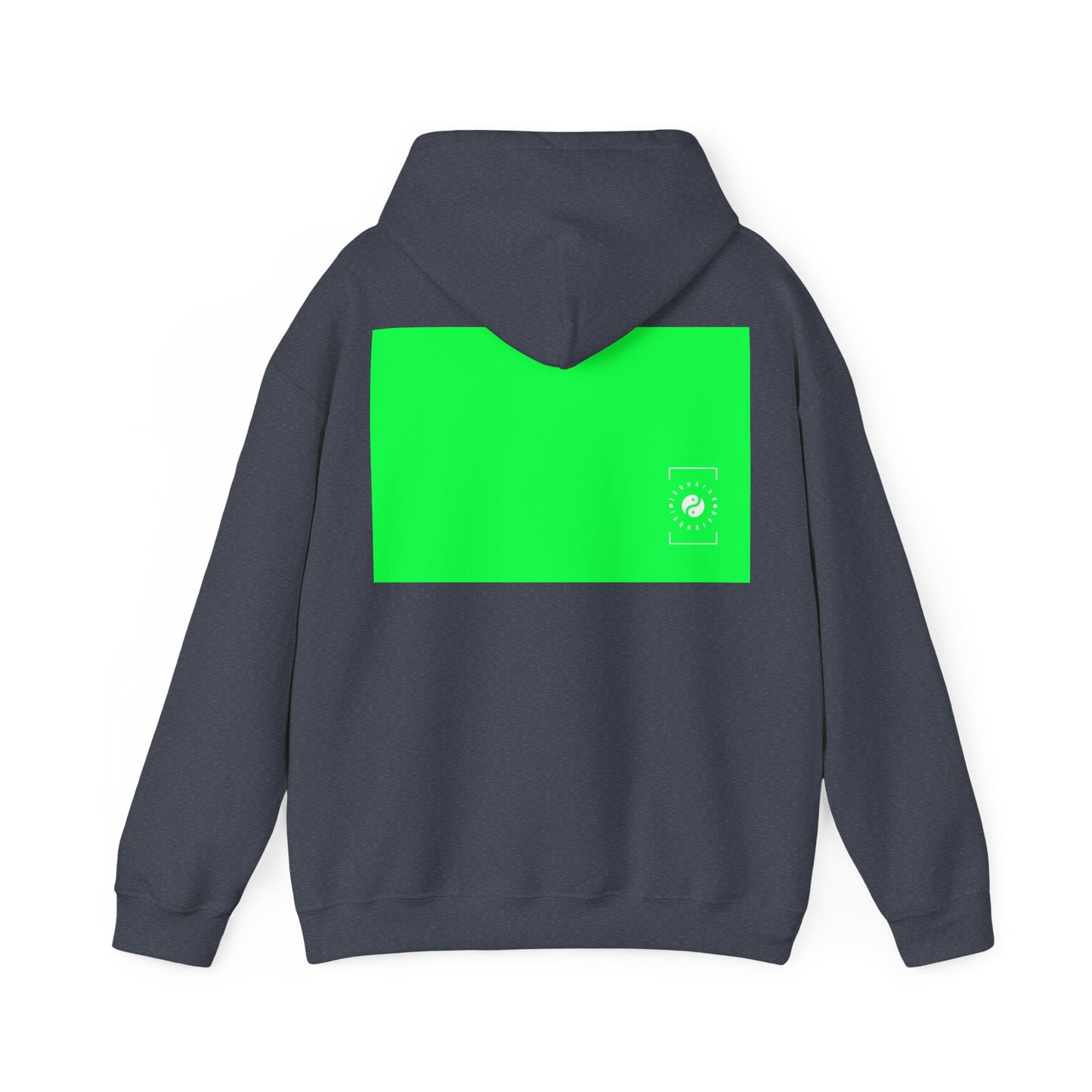 #0FFF50 Vert fluo - Sweat à capuche