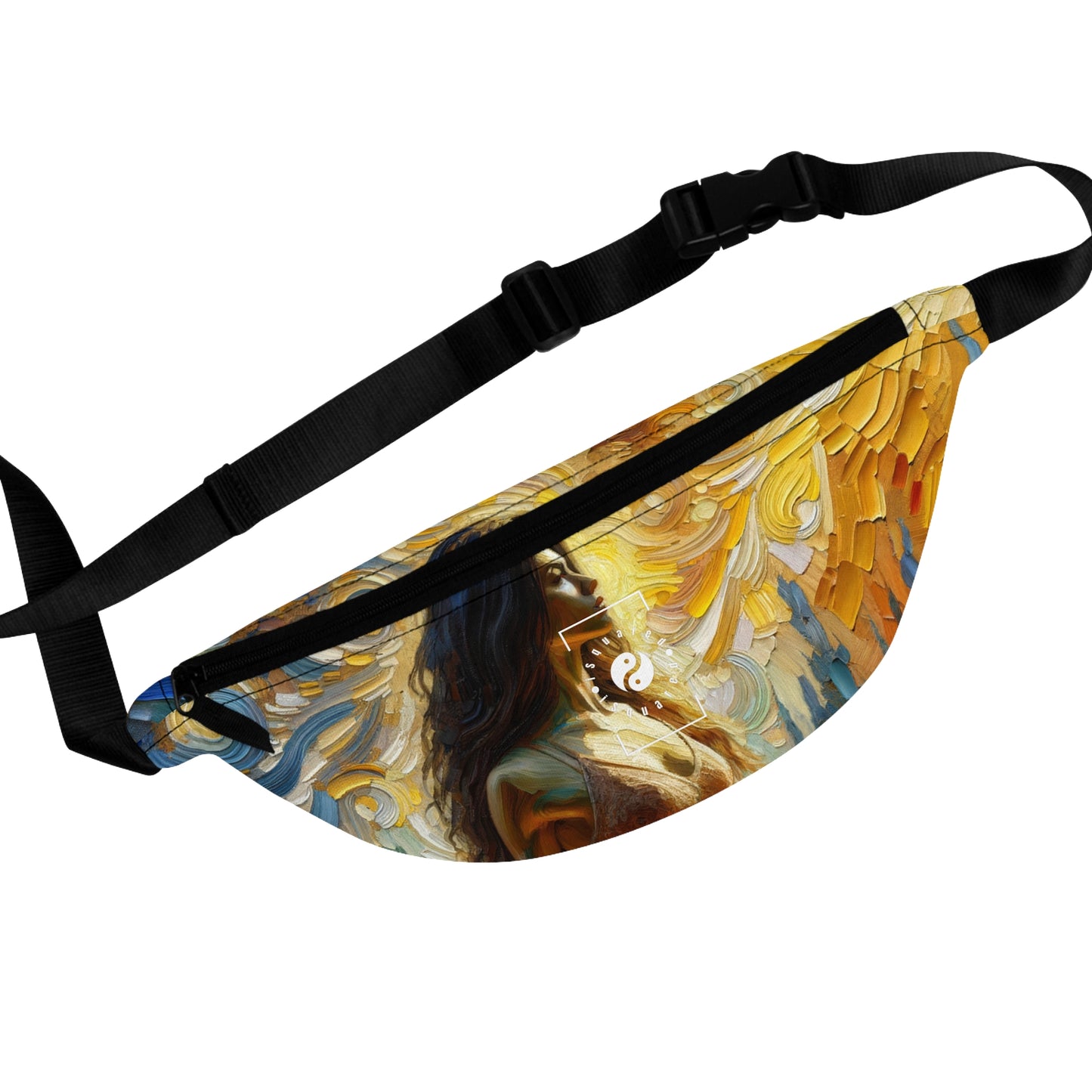 "Golden Warrior: A Tranquil Harmony" - Fanny Pack