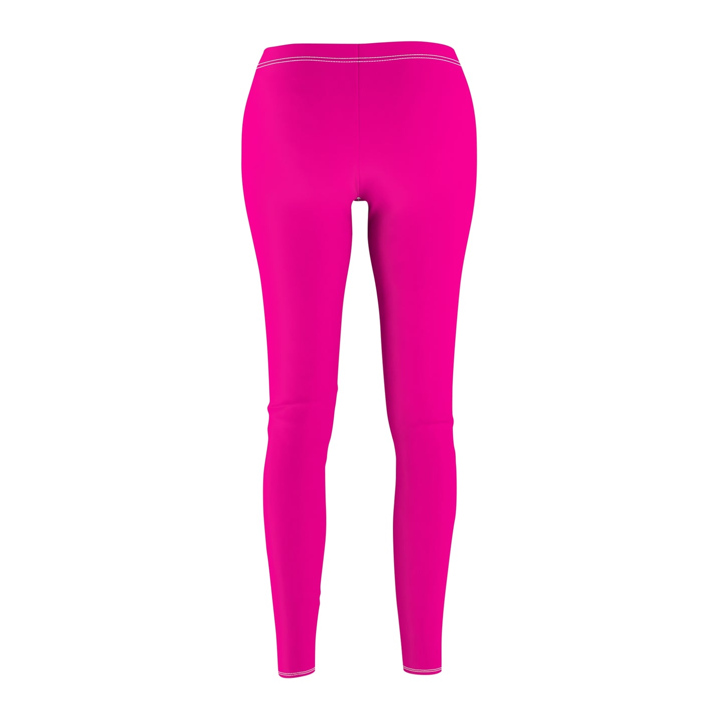 #FF0099 Sharp Pink - Casual Leggings