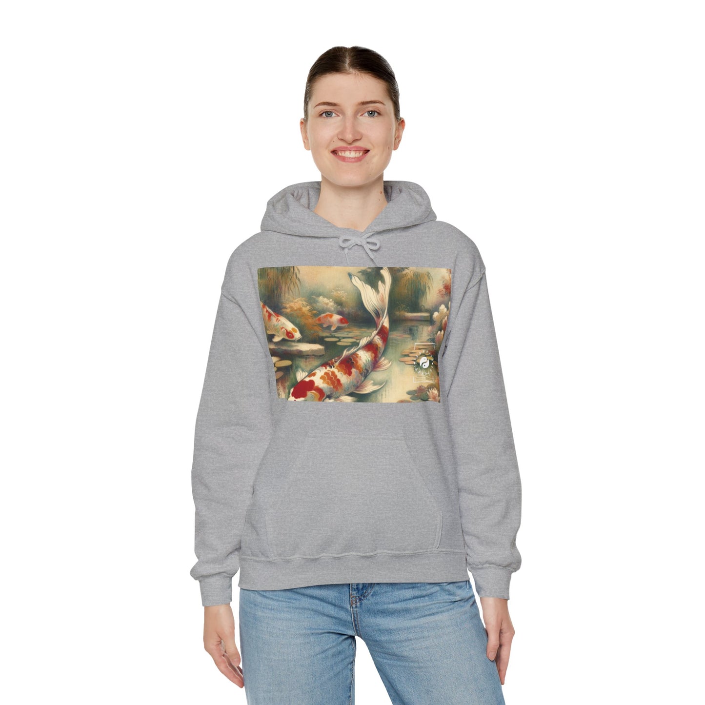 Koi Lily Pond - Hoodie