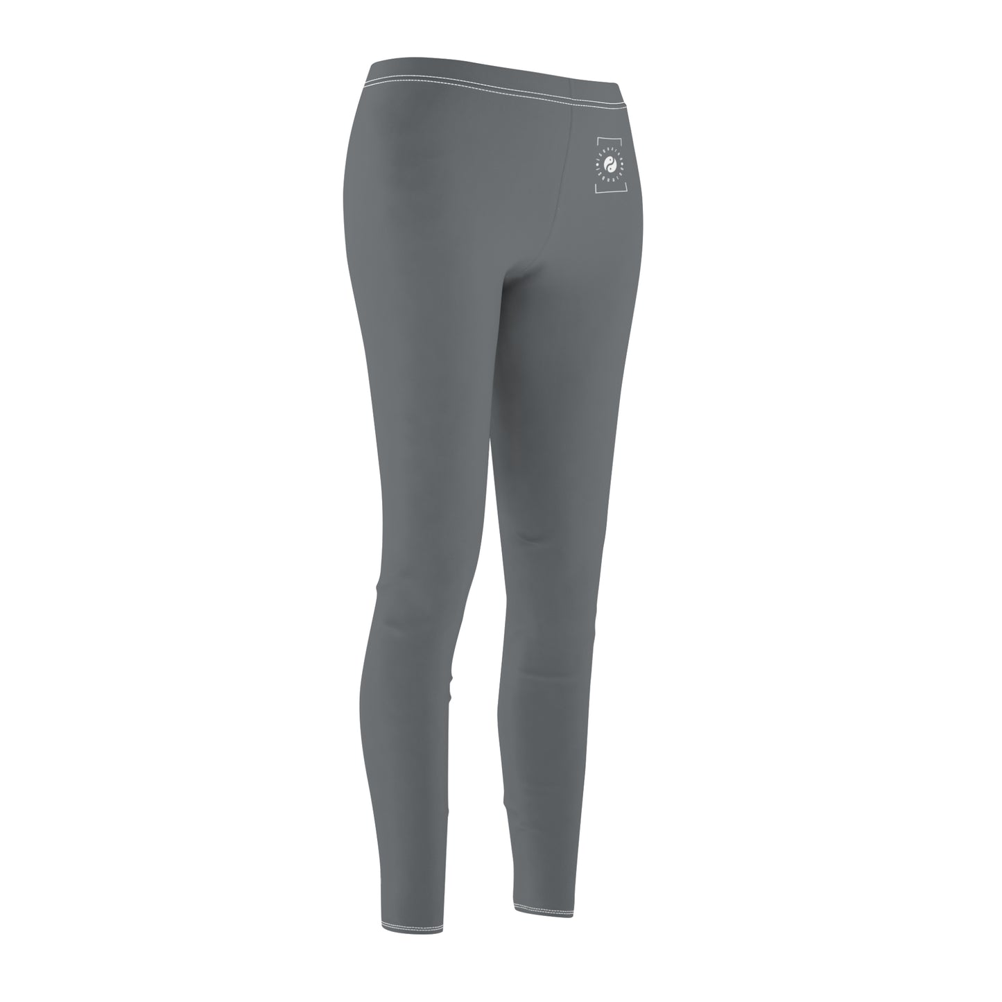 #777B7E Steel Grey - Casual Leggings