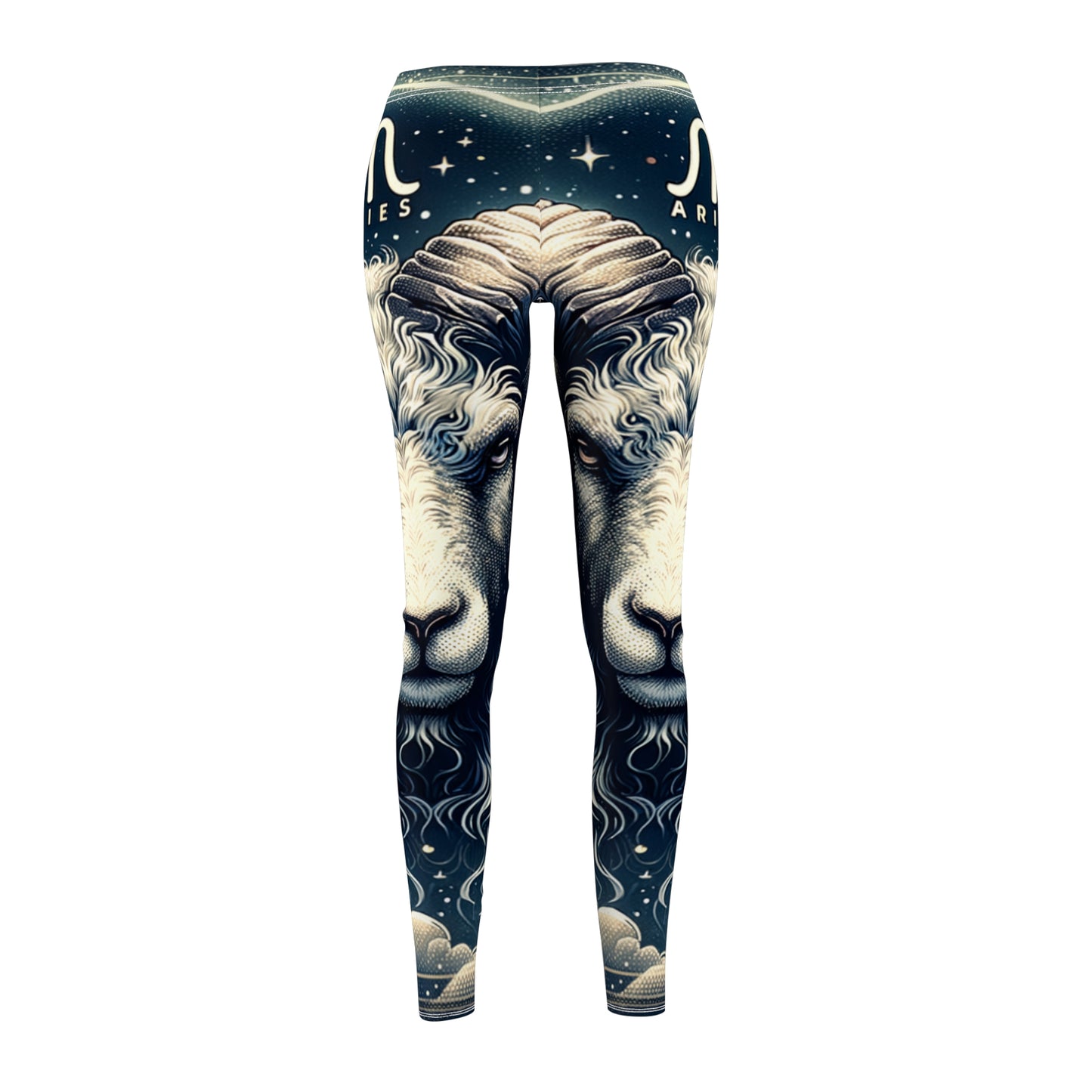 "Celestial Ram Ascendant" - Casual Leggings