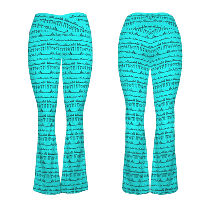 Bikram Series - Cross Waisted Flair Leggings REFINED