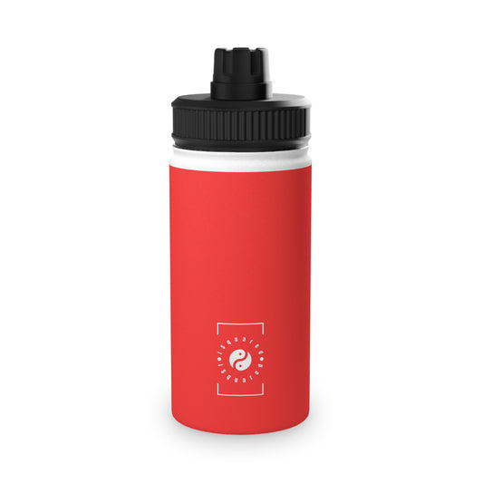 Bright Red FF3131 - Sports Water Bottle