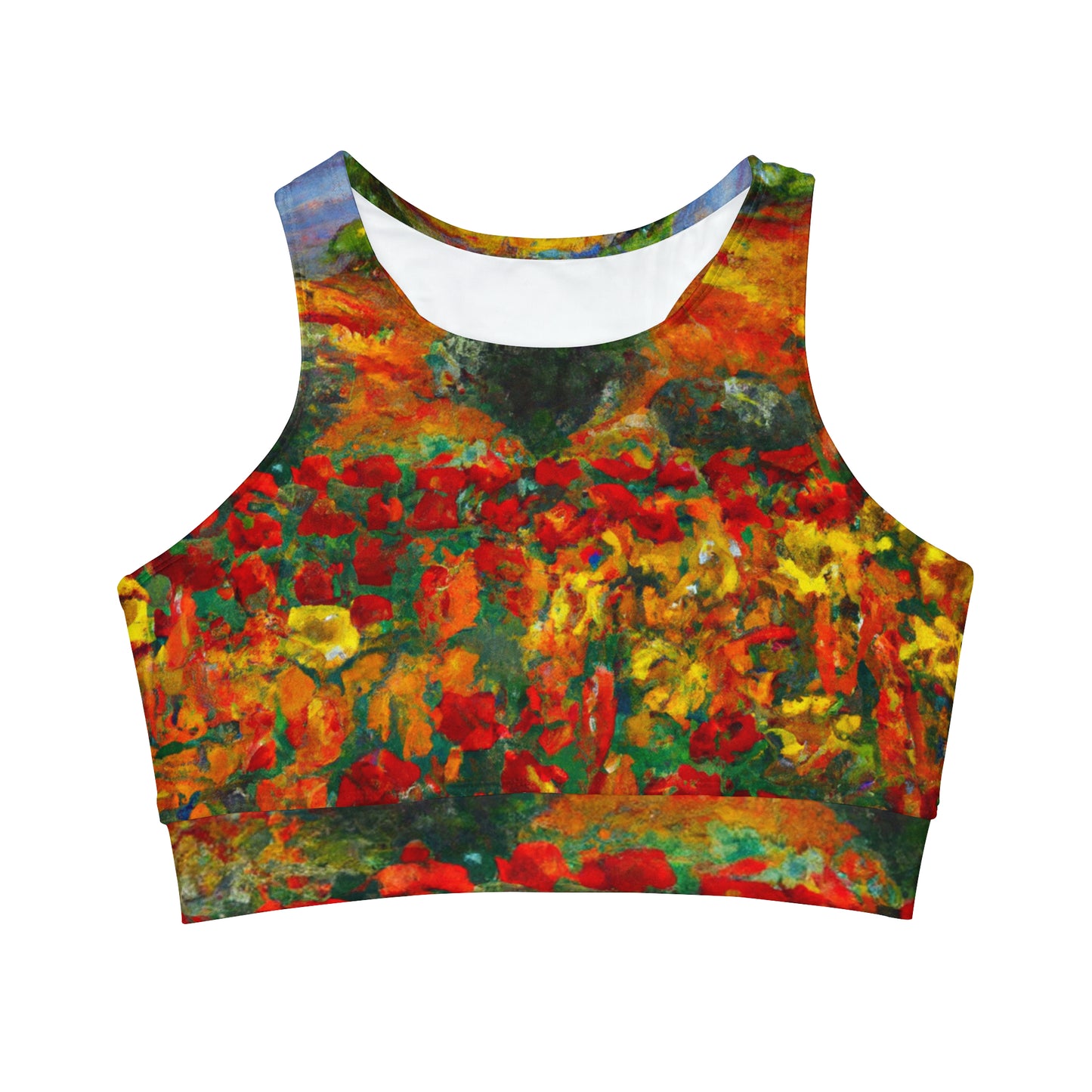 Pietro Della Rosso - High Neck Crop Top