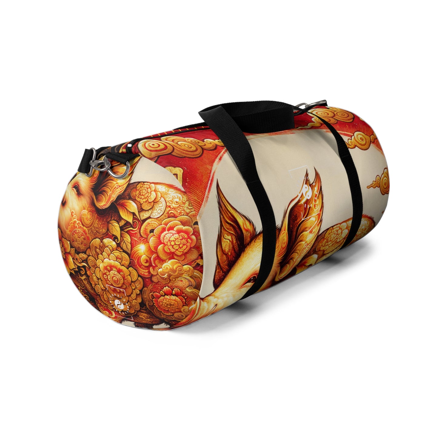 "Golden Prosperity: The Divine Boar Celebration" - Duffle Bag