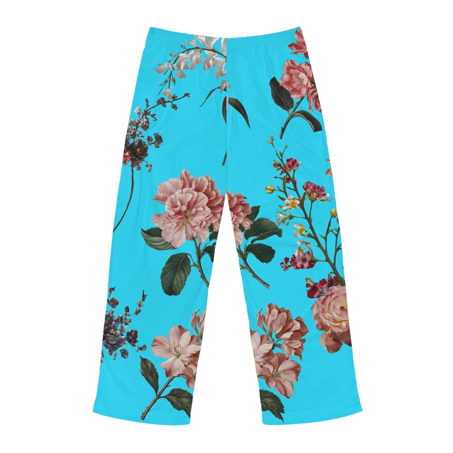 Botanicals on Azure - men's Lounge Pants