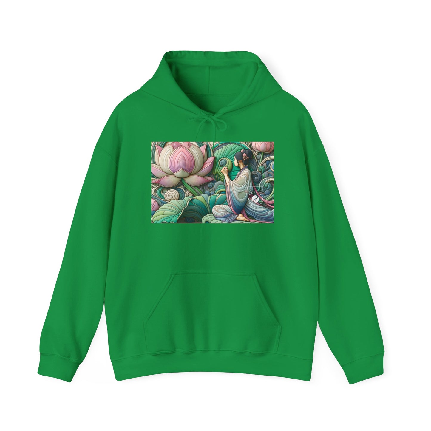 "Lotus Echo Serenity" - Hoodie