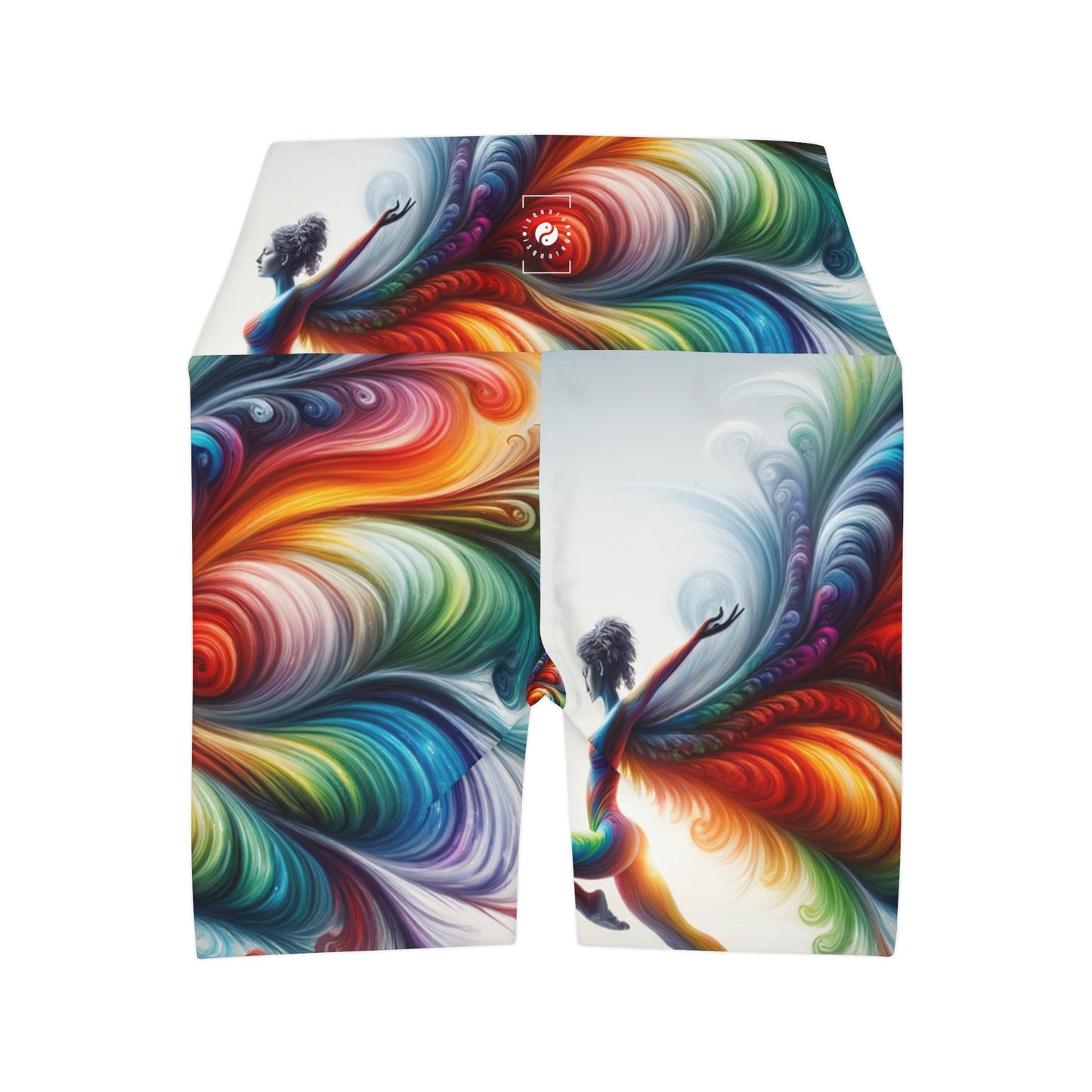 "Yogini's Rainbow Flight" - shorts