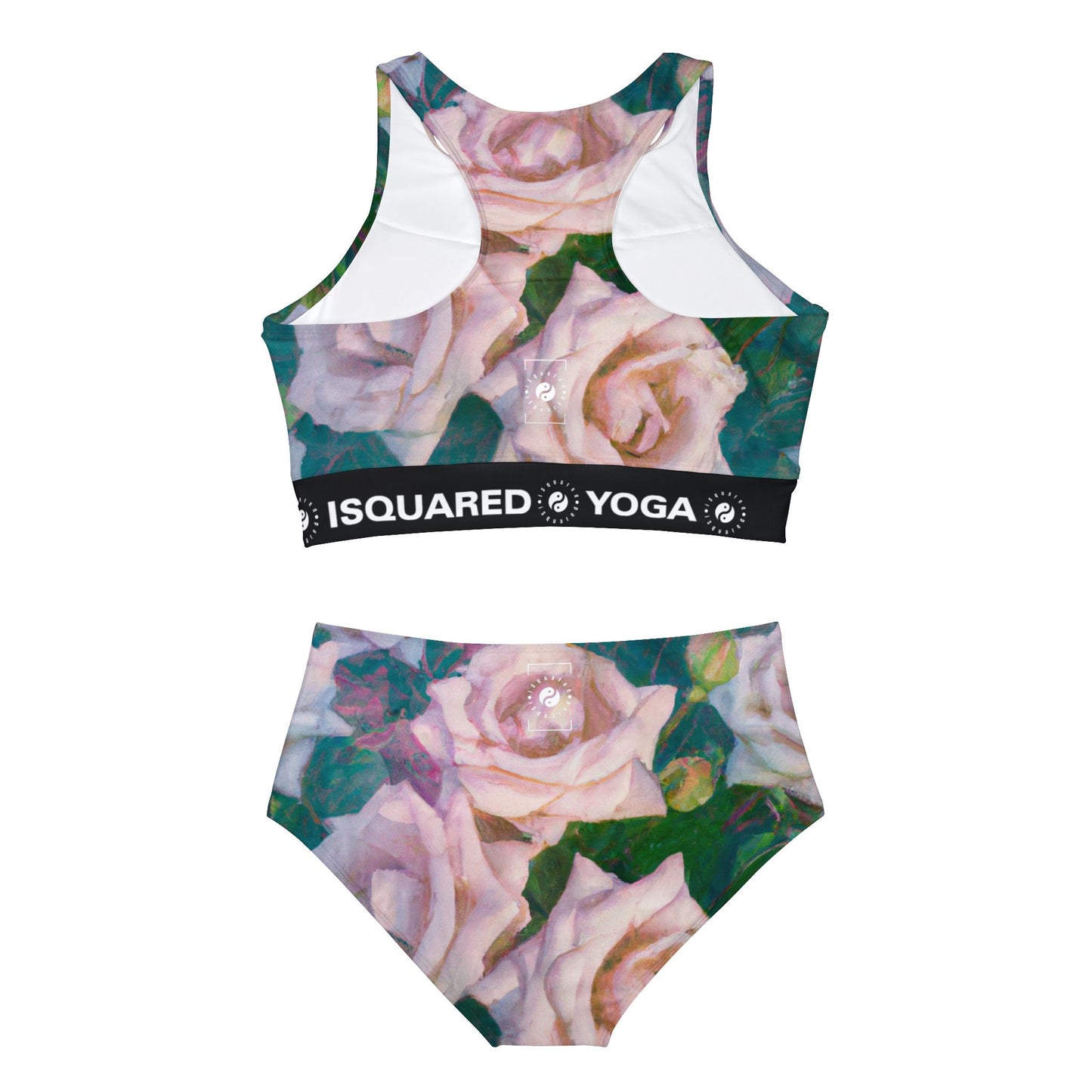 Cosmic Roses - Hot Yoga Bikini Set