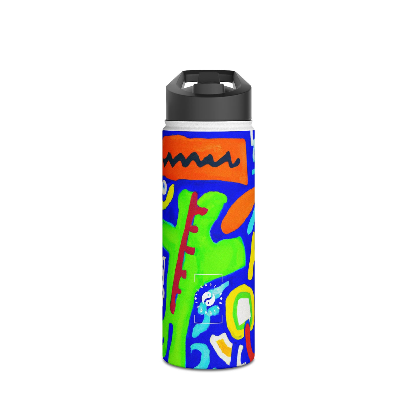 "Chroma Glyphe Symphony" - Water Bottle