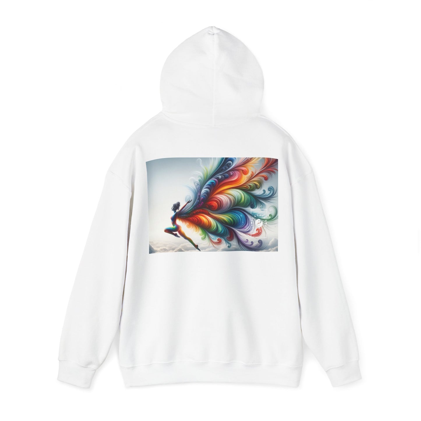 "Yogini's Rainbow Flight" - Hoodie