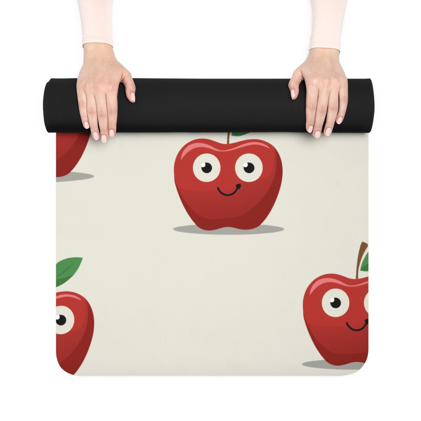 #E9E7DA Ivory + Apple - Yoga Mat