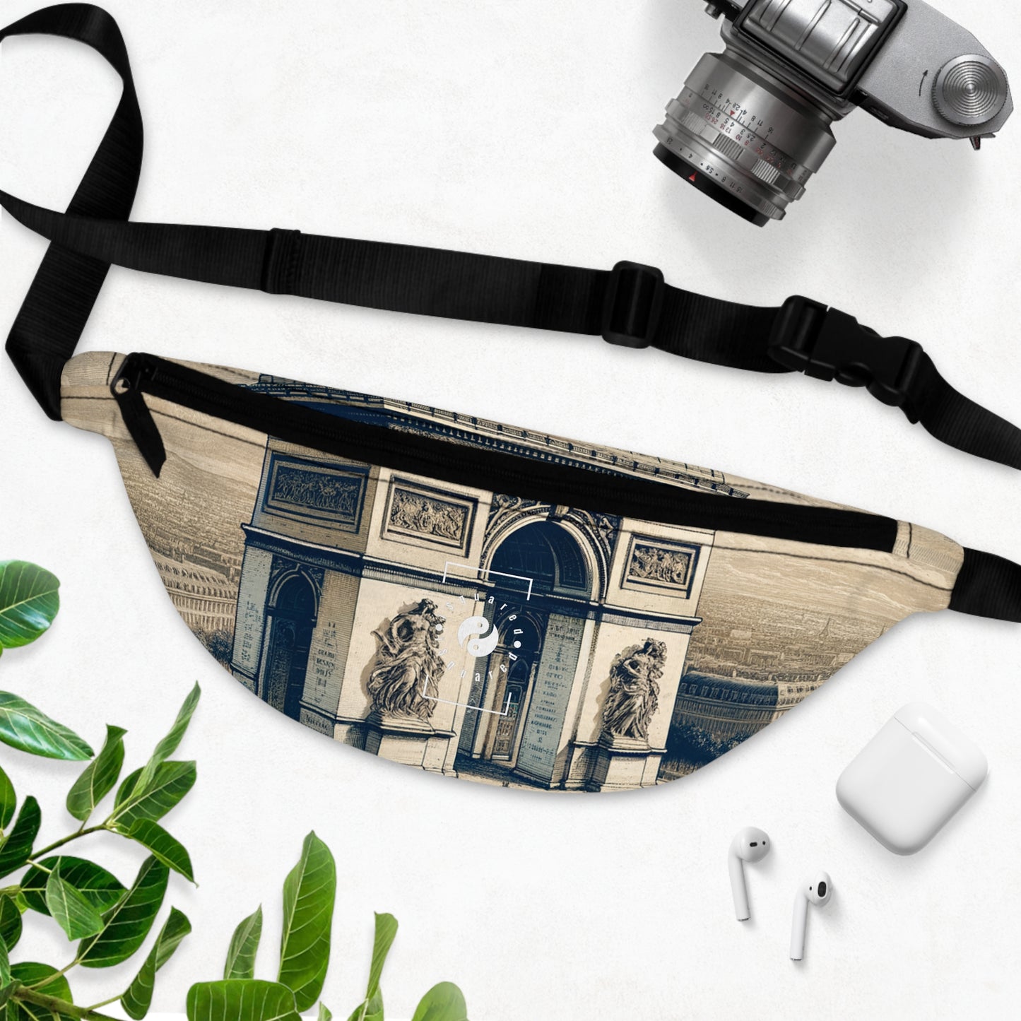 "Majesty of the Arc: A Napoleon Era Portrait" - Fanny Pack