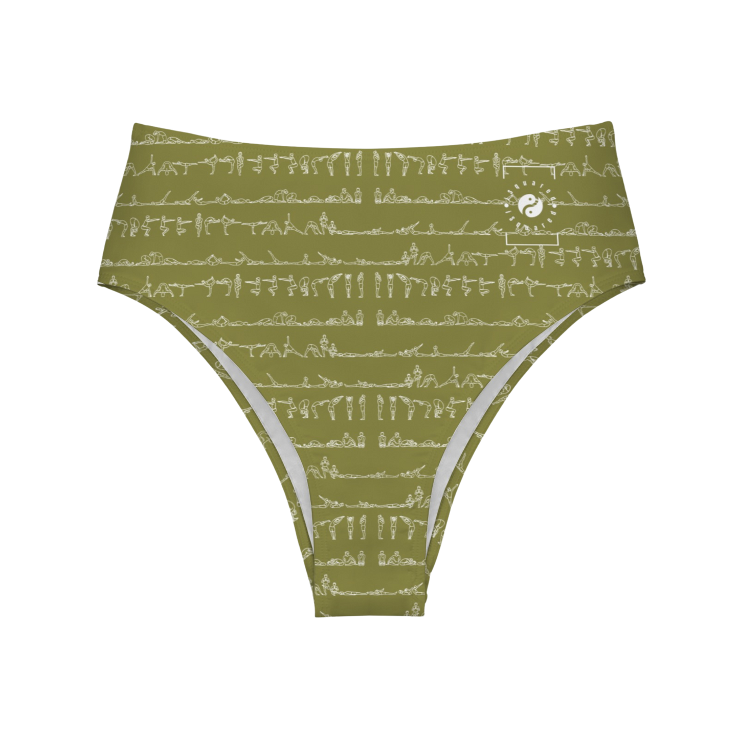 Bikram Ember - High Waisted Bikini Bottom