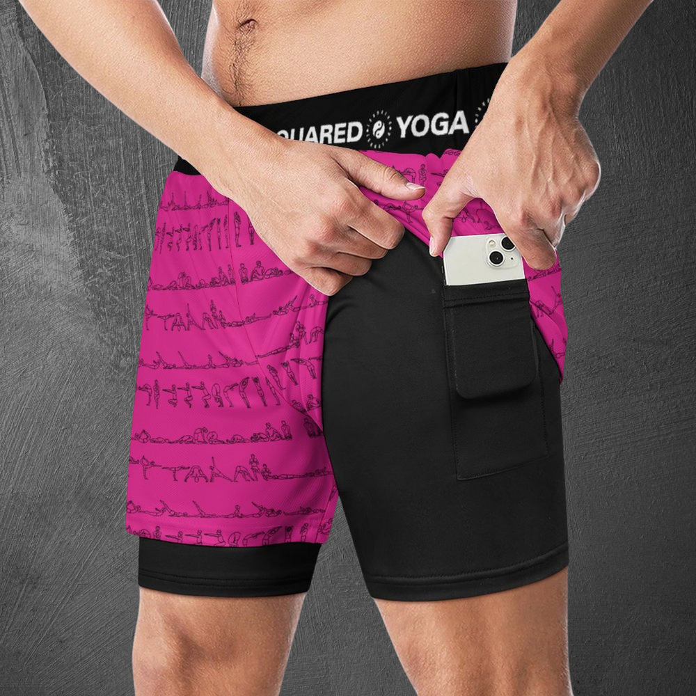 Bikram Series - Compression Yoga Shorts