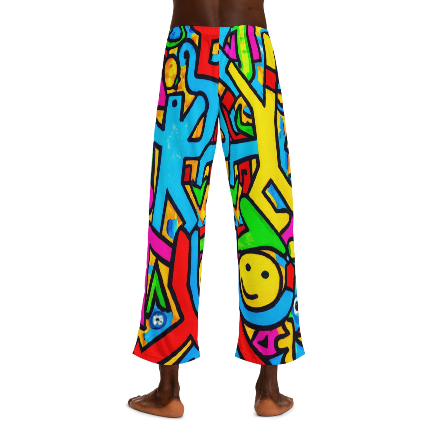 symbols of happiness - men's Lounge Pants