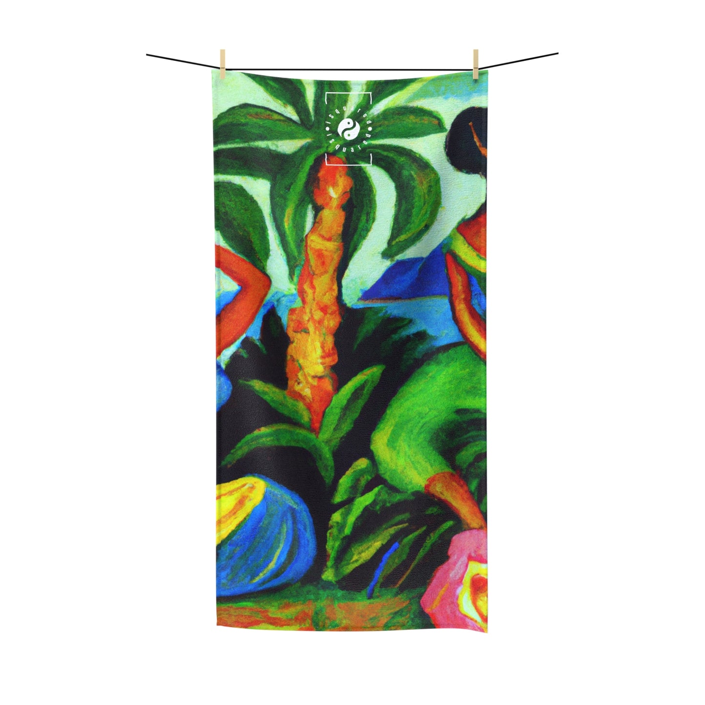 "Tropical Sutra Vivarium" - All Purpose Yoga Towel