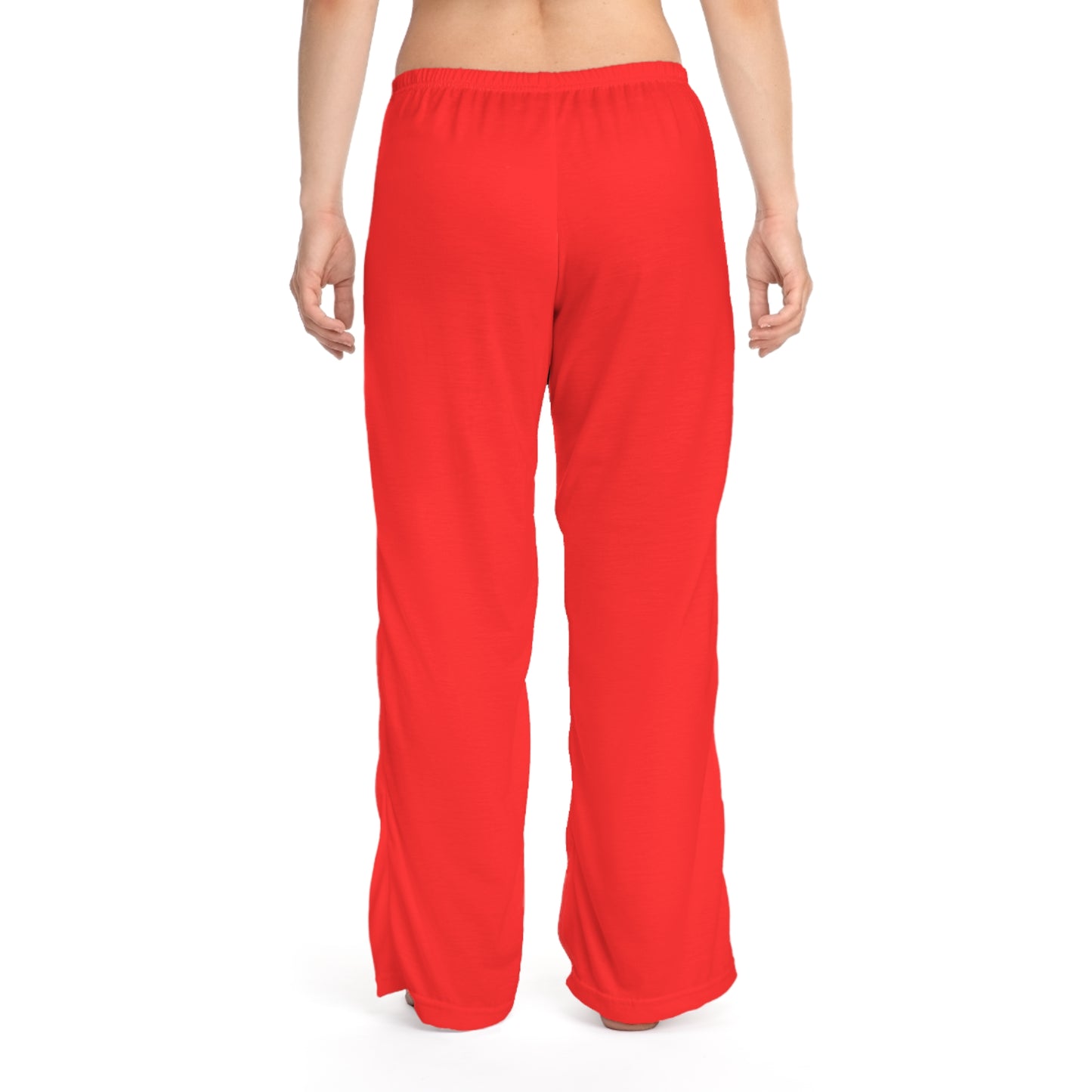 Bright Red FF3131 - Women lounge pants