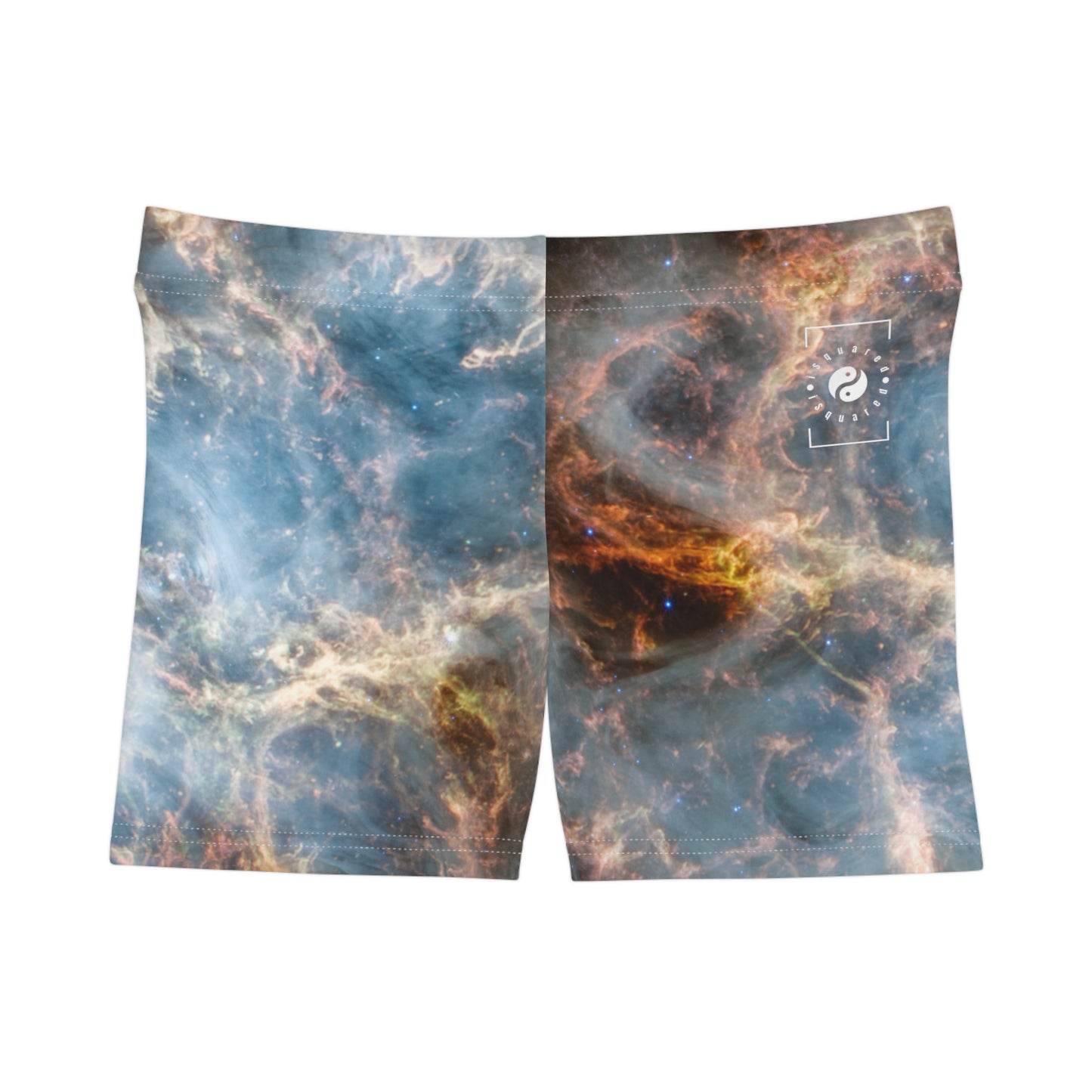 Crab Nebula (NIRCam and MIRI Image) - Mini Hot Yoga Short