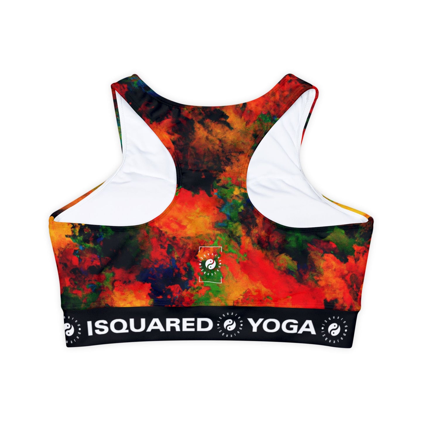 Luminous Whispers Symphony - Lined & Padded Sports Bra