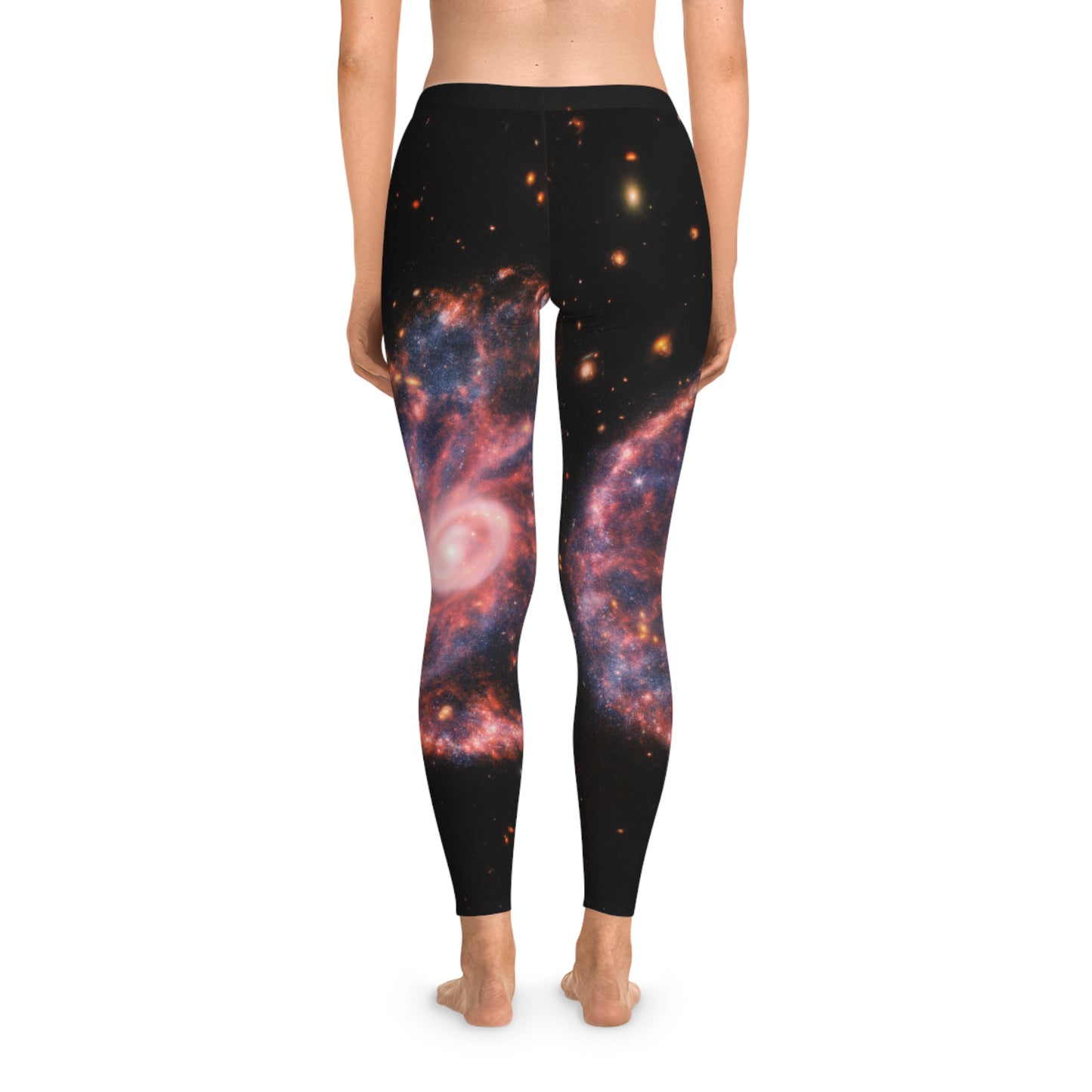 Cartwheel Galaxy (NIRCam and MIRI Composite Image) - Unisex Tights