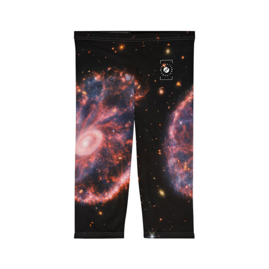 Cartwheel Galaxy (NIRCam and MIRI Composite Image) - Capri Shorts