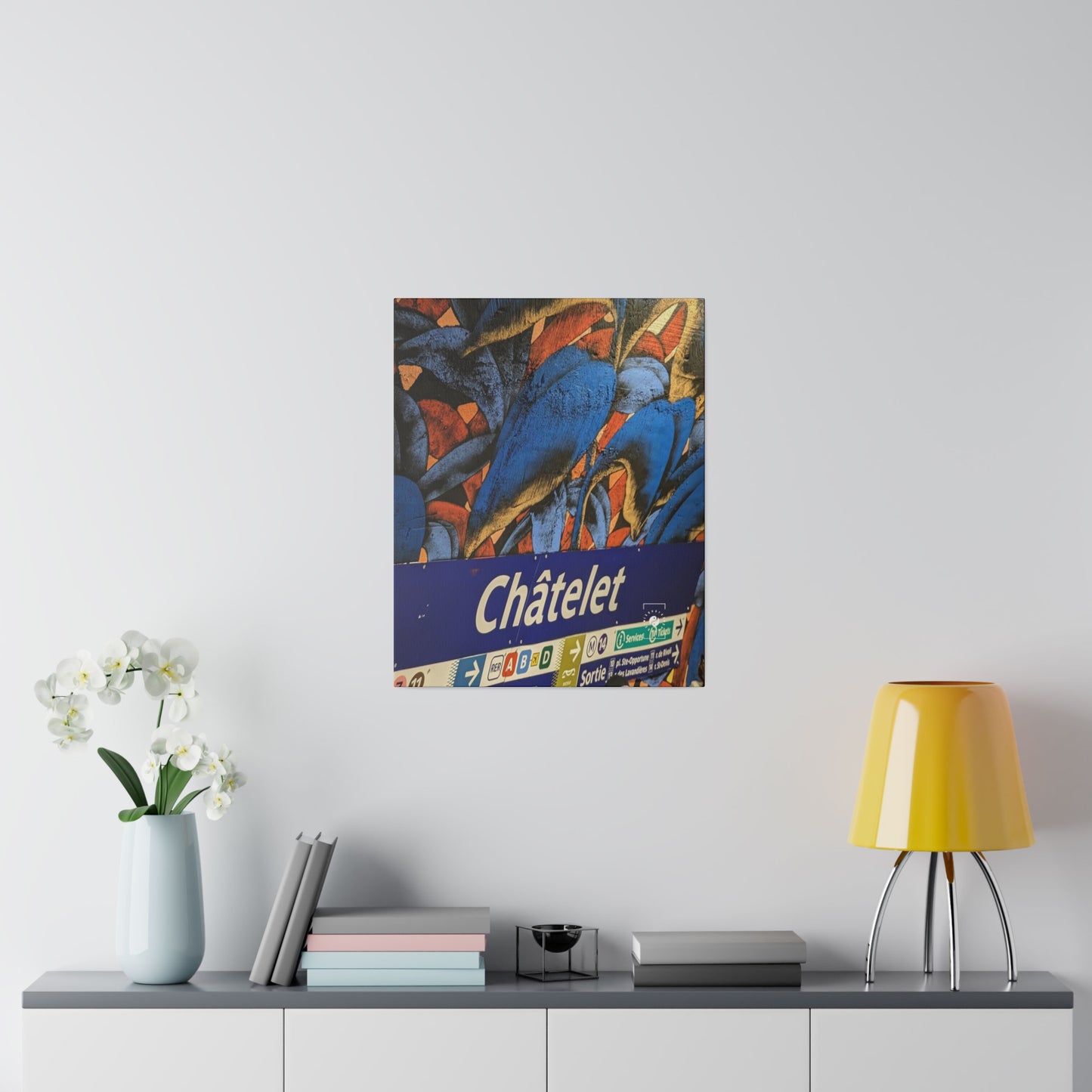 Châtelet - Art Print Canvas