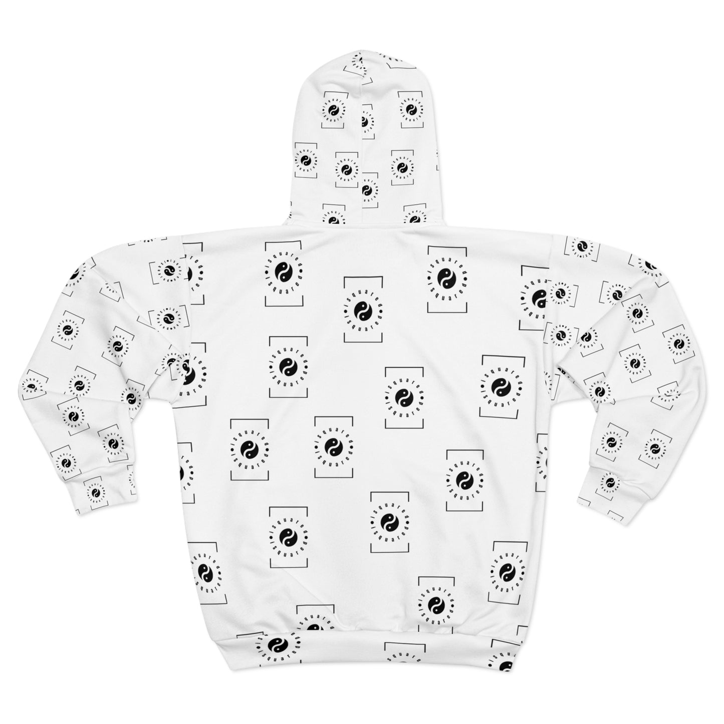 white iSquared Yoga - Zip Hoodie