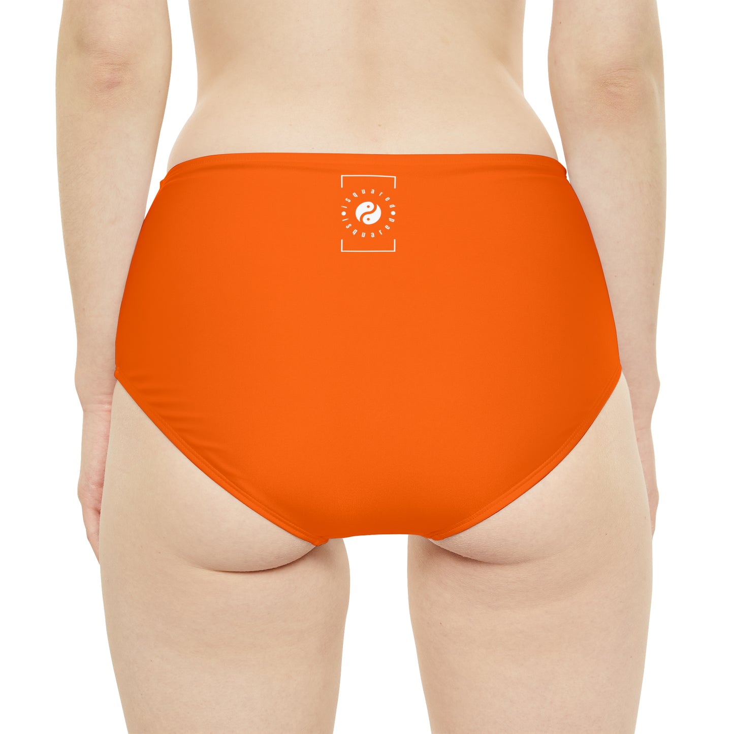 Orange fluo #FF6700 - Bas de bikini taille haute