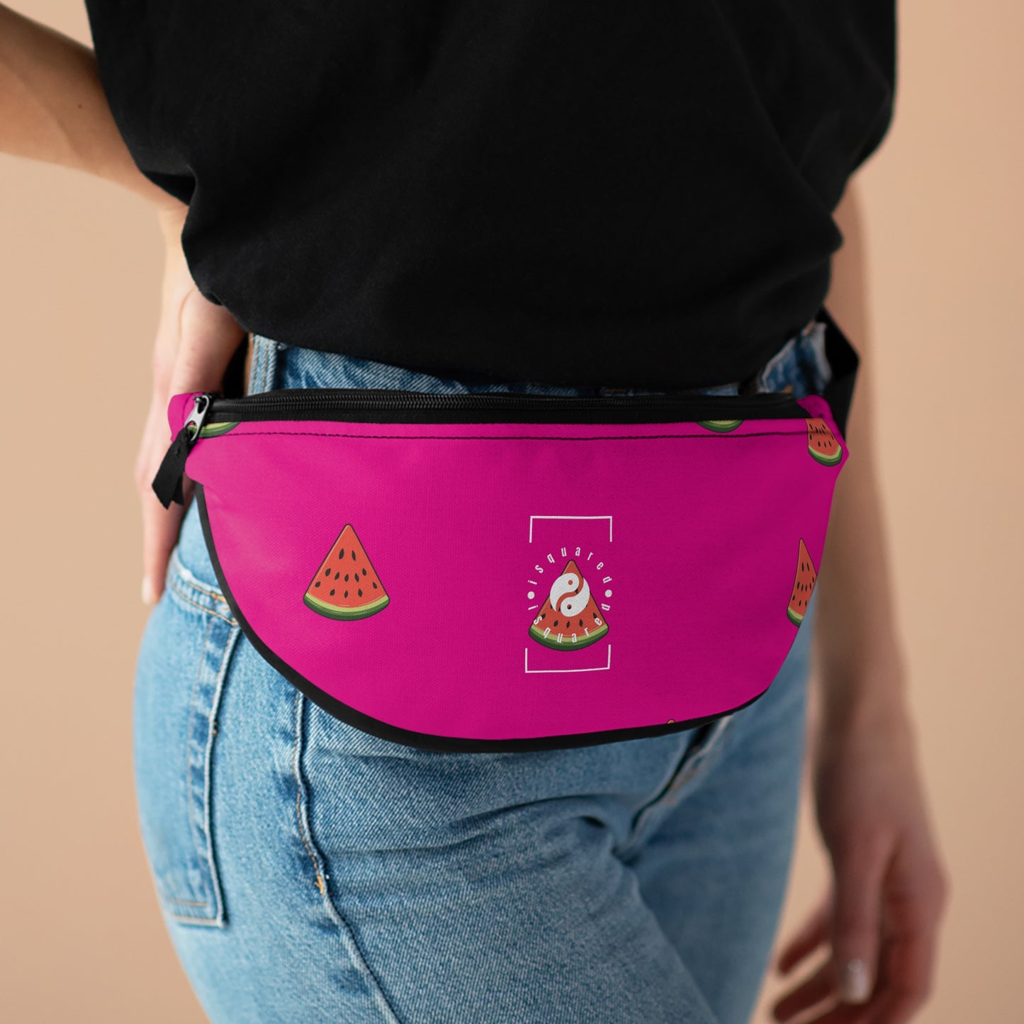 #DF0086 Pink + Watermelon - Fanny Pack