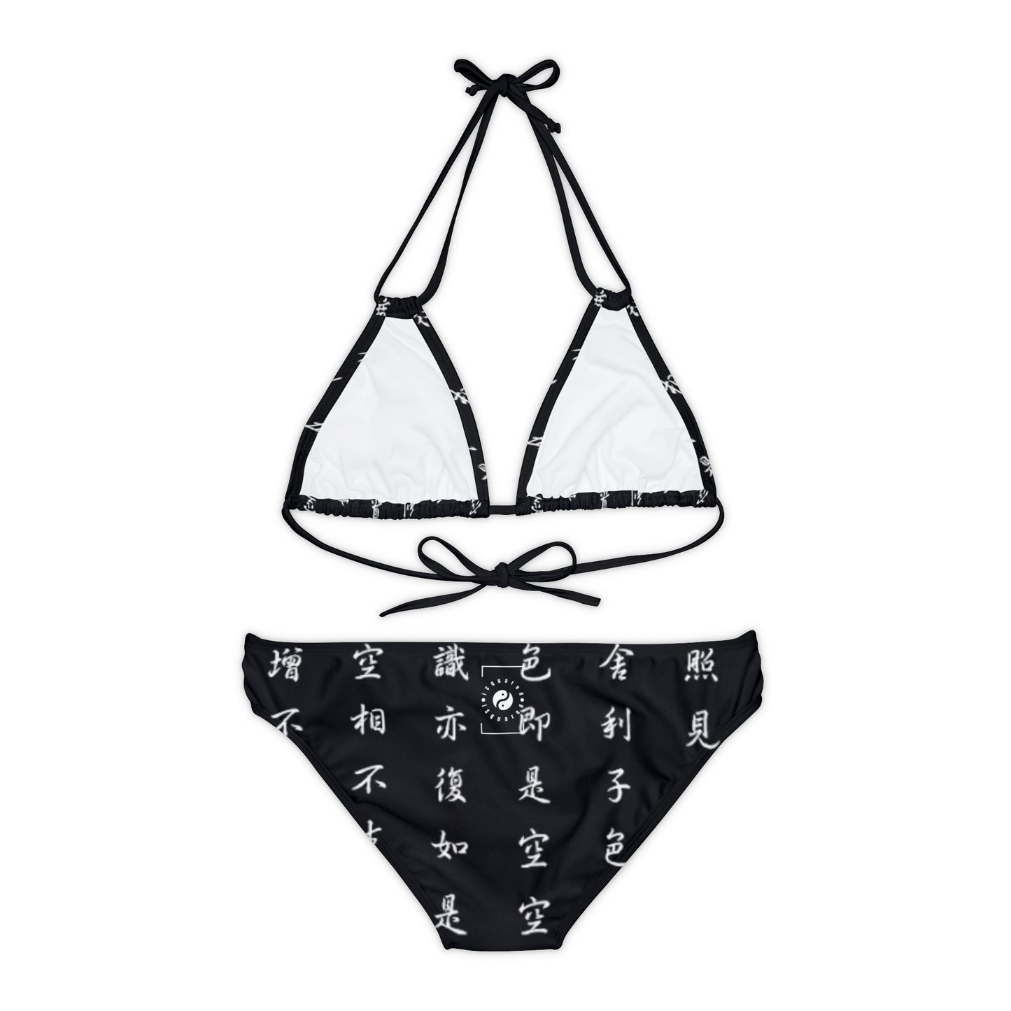 The Heart Sutra - Lace-up Bikini Set