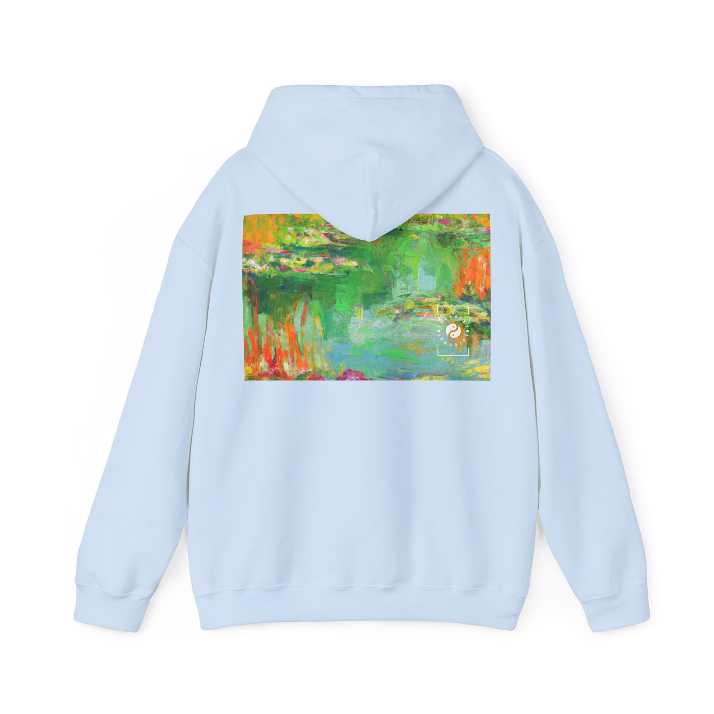 "Lily Aquarelle: Dusk Reflections" - Hoodie