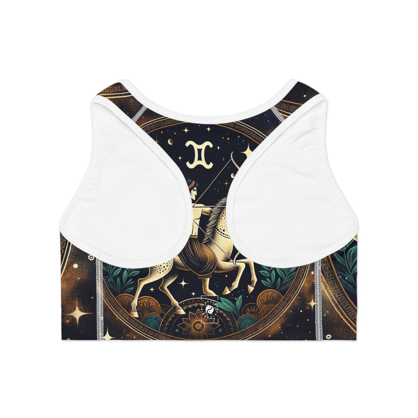 Sagittarius Emblem - High Performance Sports Bra