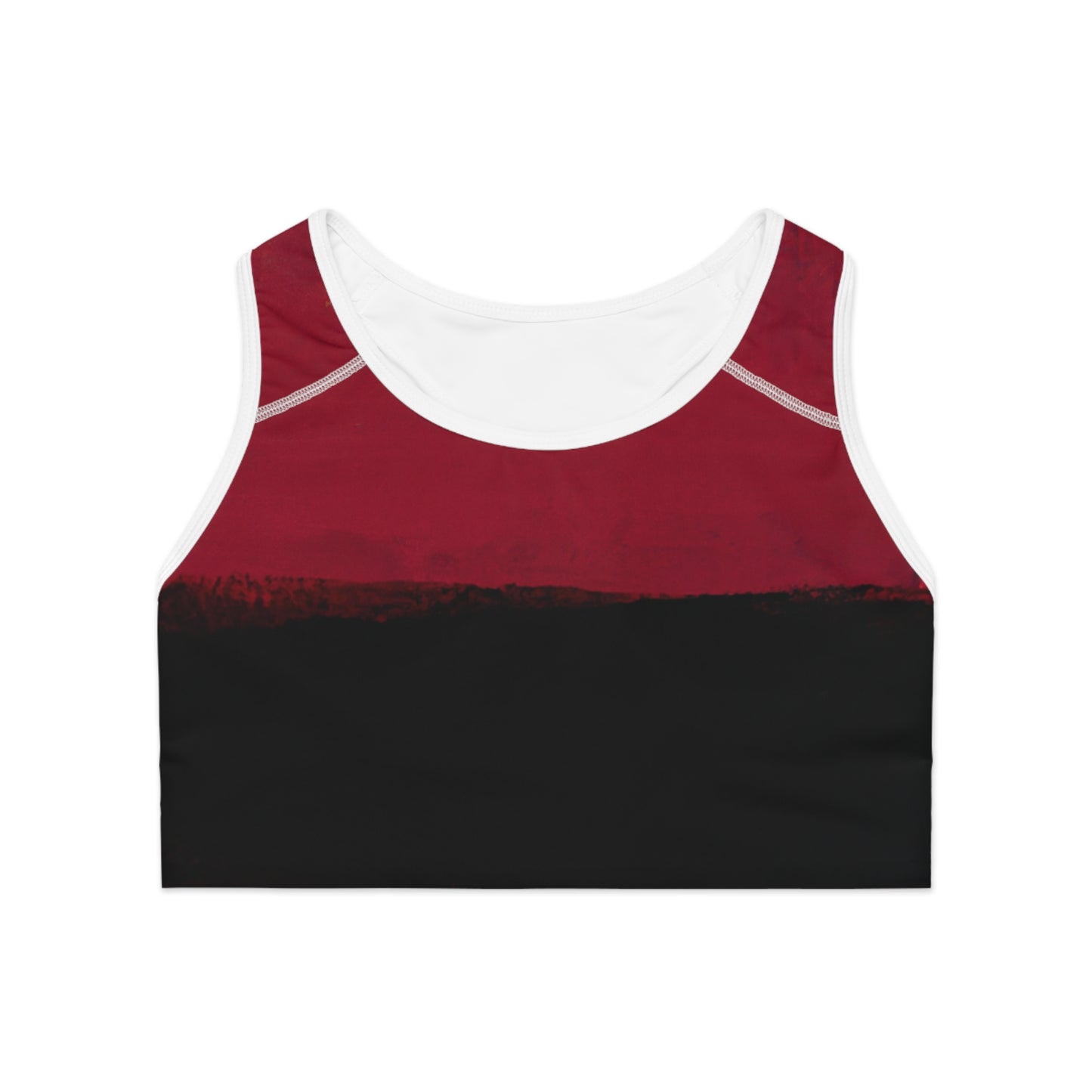 Nocturnal Vermillion - High Performance Sports Bra