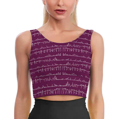 Bikram Ember - iSquared Crop Top