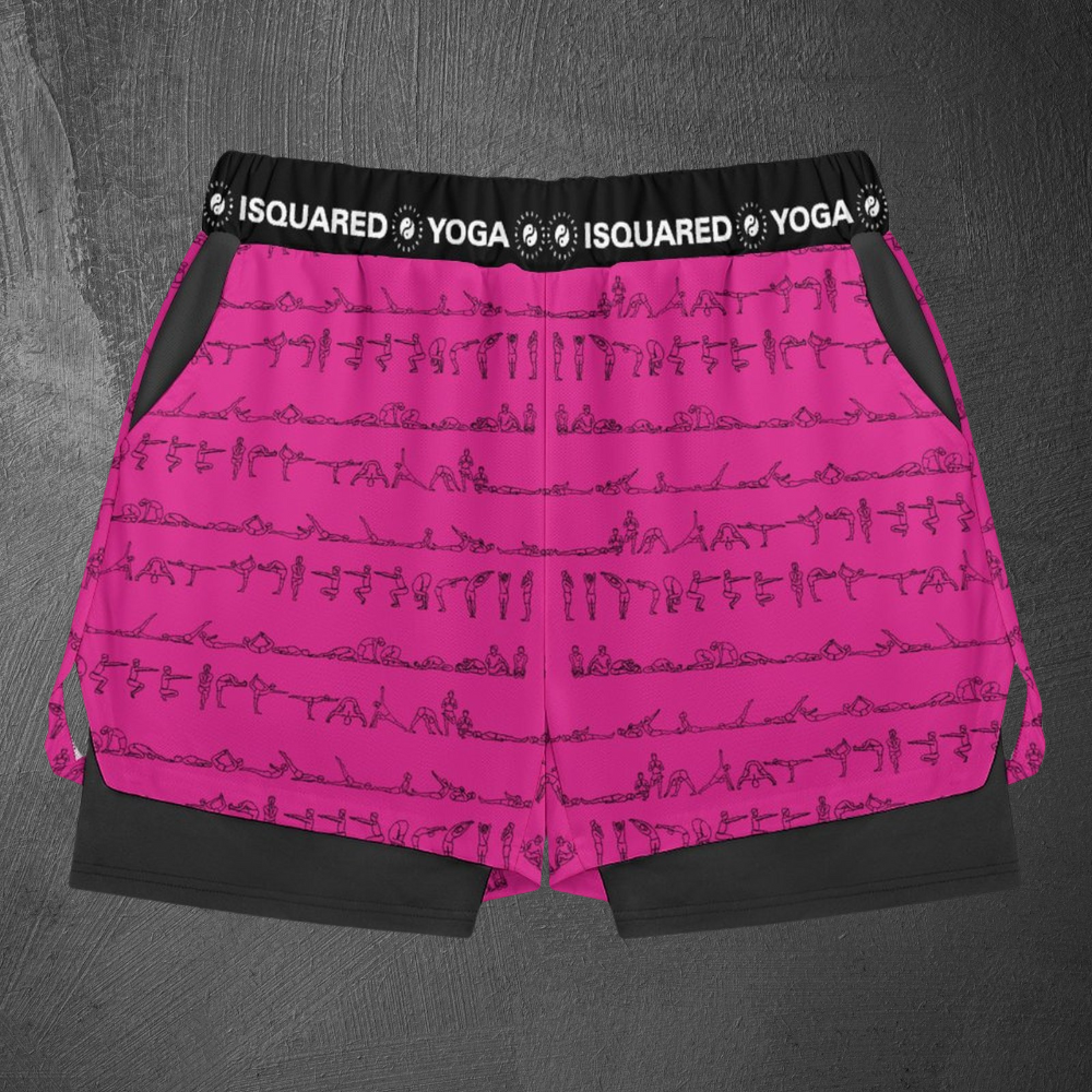 Bikram Series - Compression Yoga Shorts
