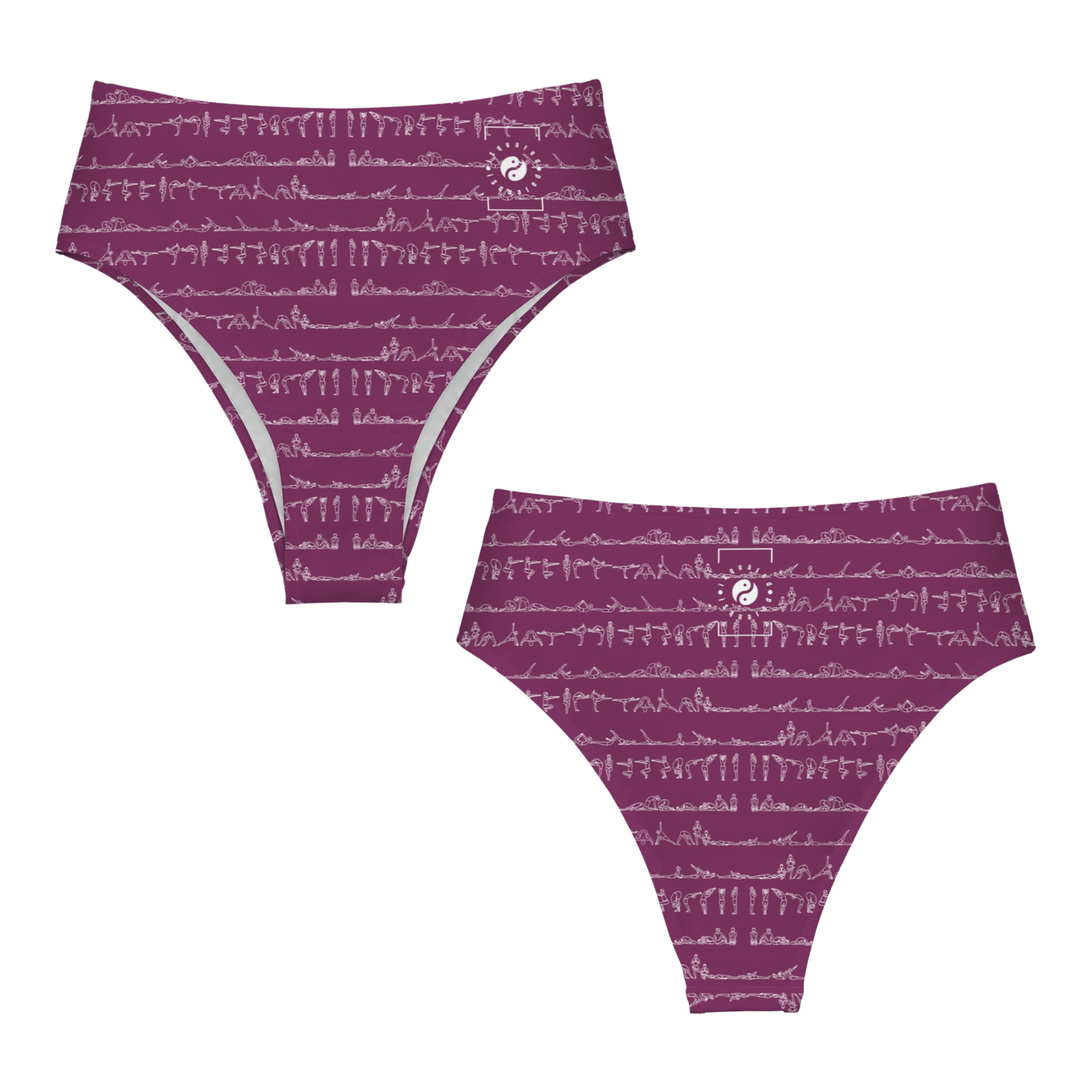 Bikram Ember - High Waisted Bikini Bottom