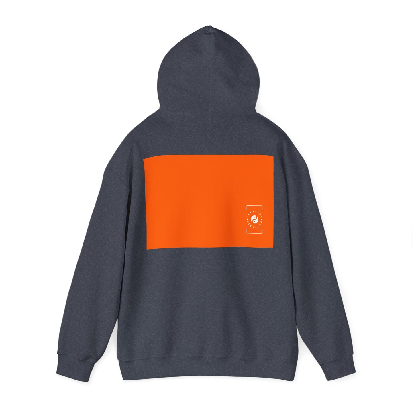 Orange fluo #FF6700 - Sweat à capuche