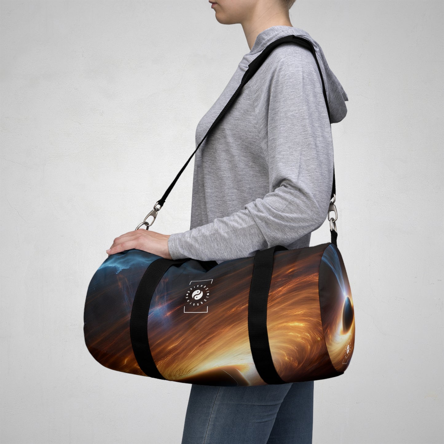 "Discs of Illumination: Black Hole Reverie" - Duffle Bag