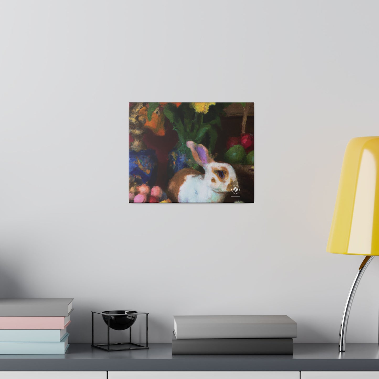 "Velveteen Aureate Easter Reverie" - Art Print Canvas