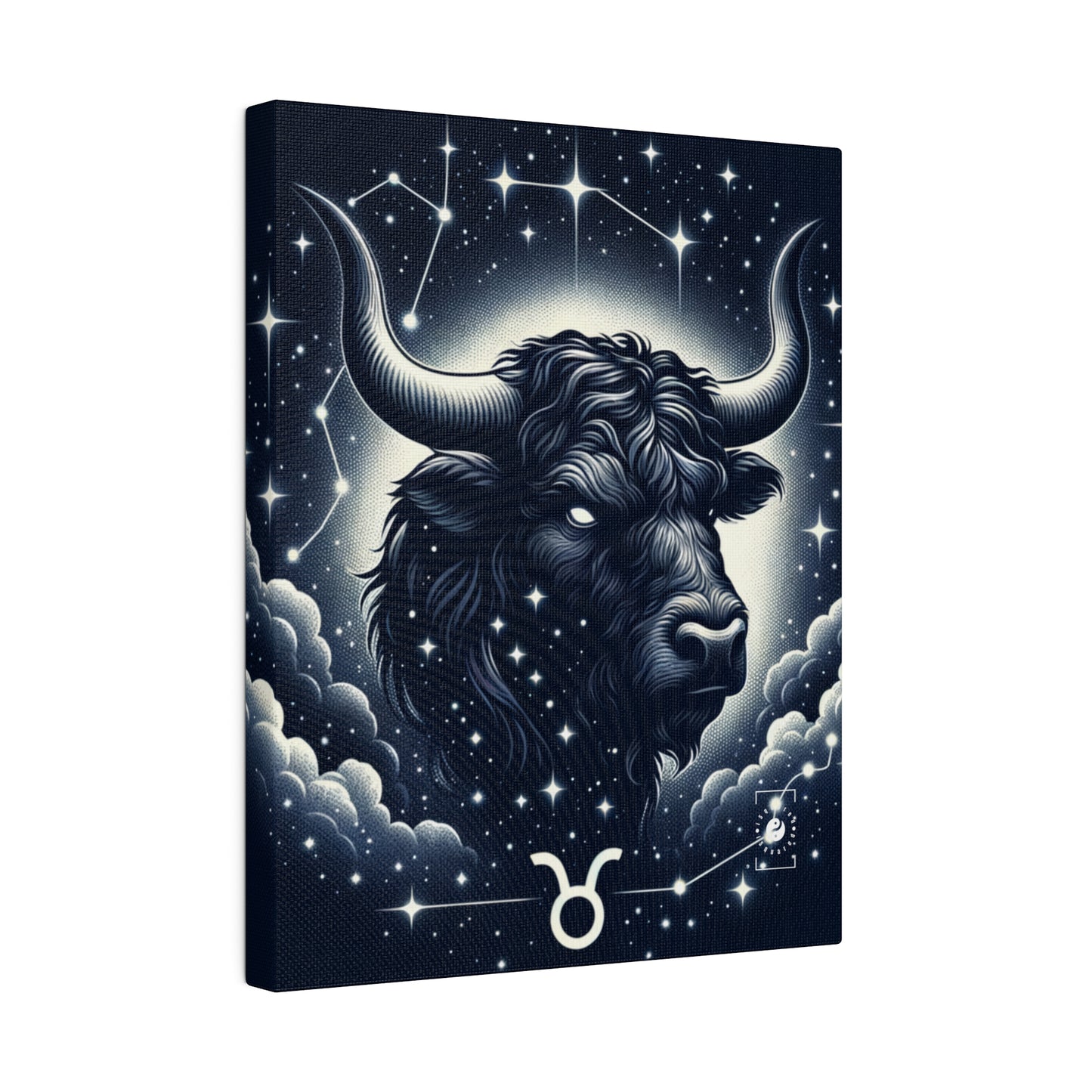 Celestial Taurine Constellation - Art Print Canvas