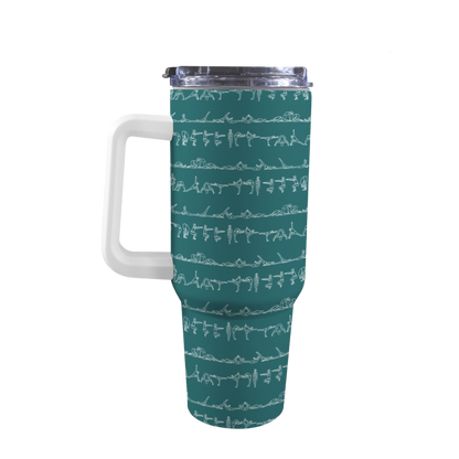 Bikram Ember - 40 Oz Insulated Tumbler (1.2L)