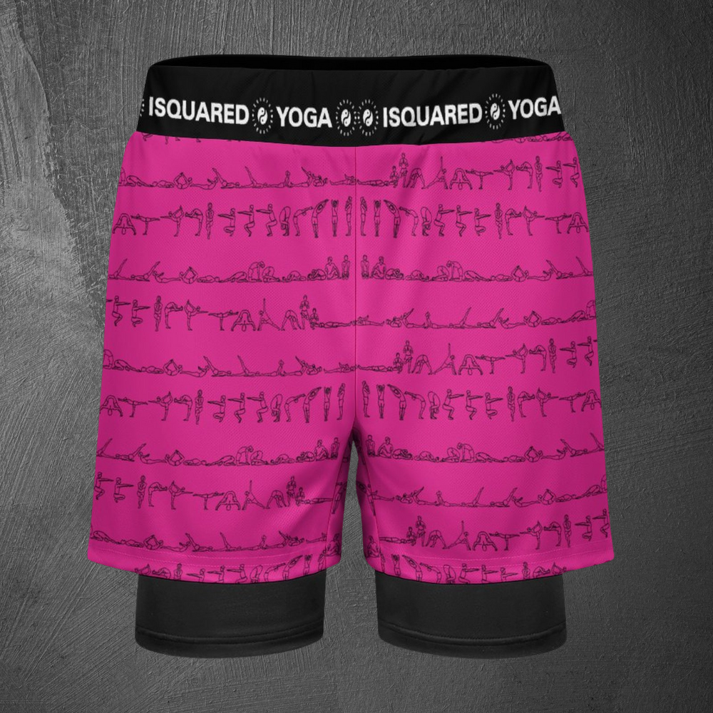 Bikram Series - Compression Yoga Shorts
