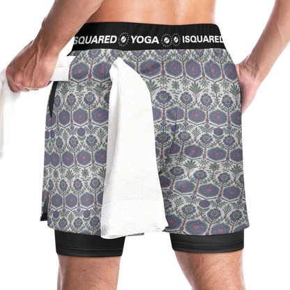 Jaipur Love - Compression Yoga Shorts