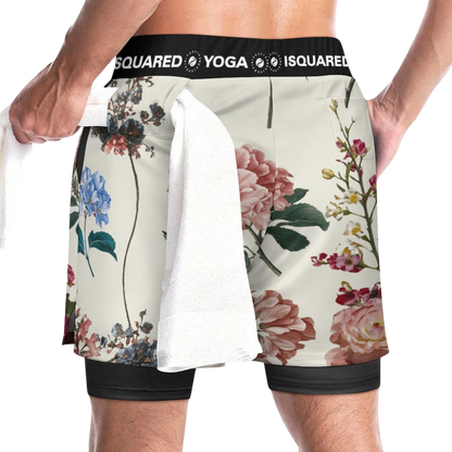 Botanicals - Comrpession Yoga Shorts