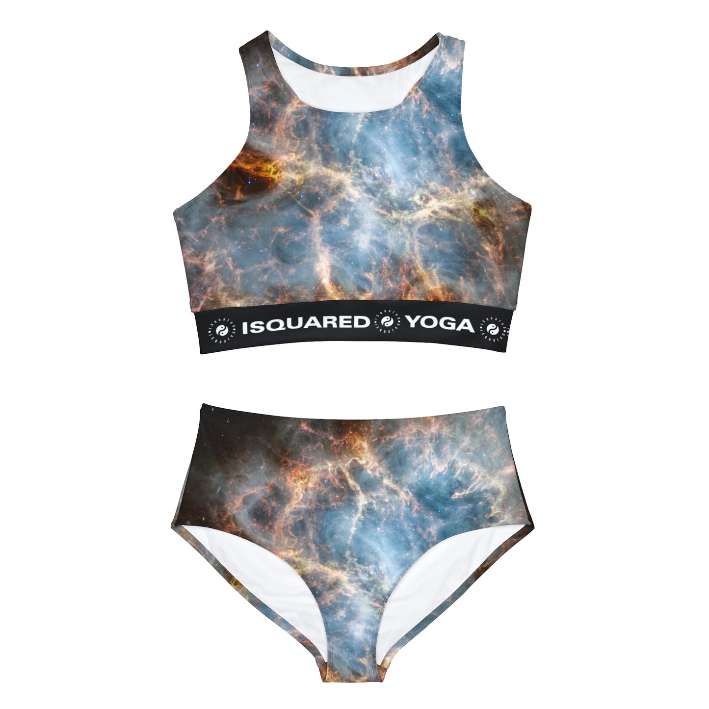 Crab Nebula (NIRCam and MIRI Image) - Hot Yoga Bikini Set